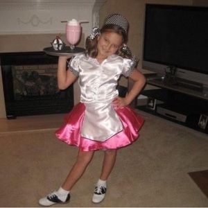 Custom Made Diner Girl Costume